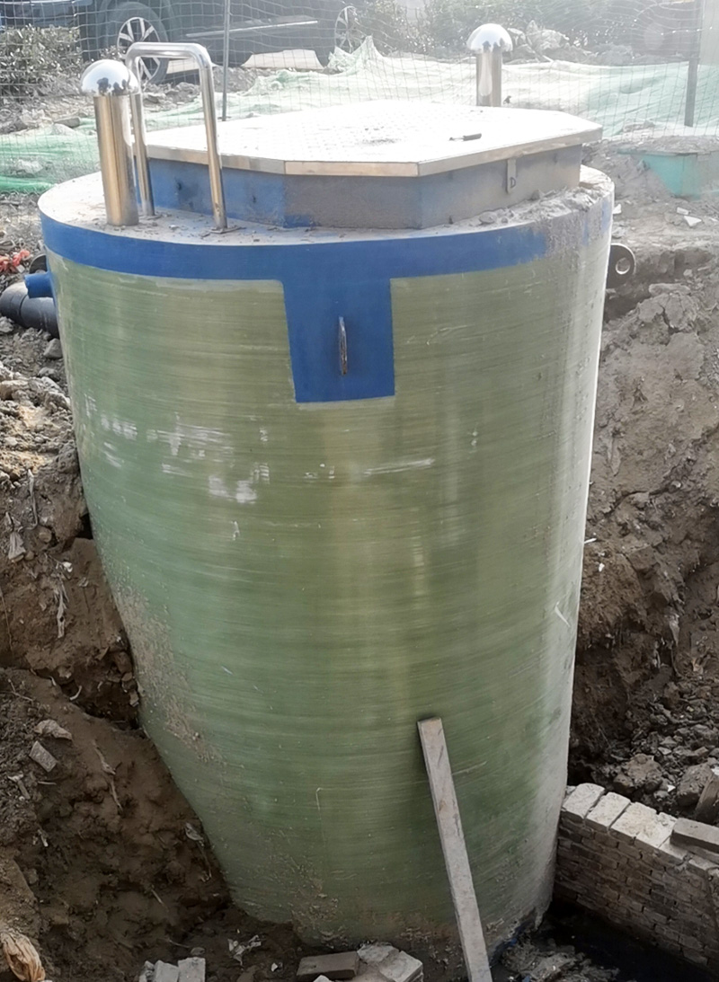 小区一体化雨水收集提升泵站